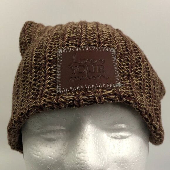 Love Your Melon Brownie Speckled NWT Toboggan - Picture 1 of 7